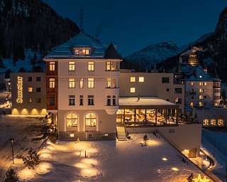Sunstar Swiss Hotel Collection Pontresina Aussenansicht Pontresina Drohne Web 12