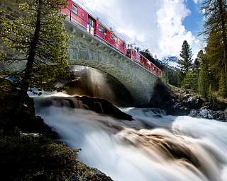 Cascada da Bernina - Pontresina