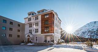 Sunstar Swiss Hotel Collection Pontresina Aussenansicht Winter Hotel 4