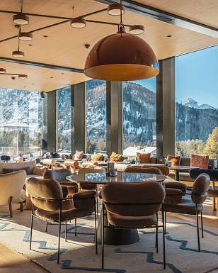 Sunstar Swiss Hotel Collection Pontresina Aussenansicht Winter Lounge 6